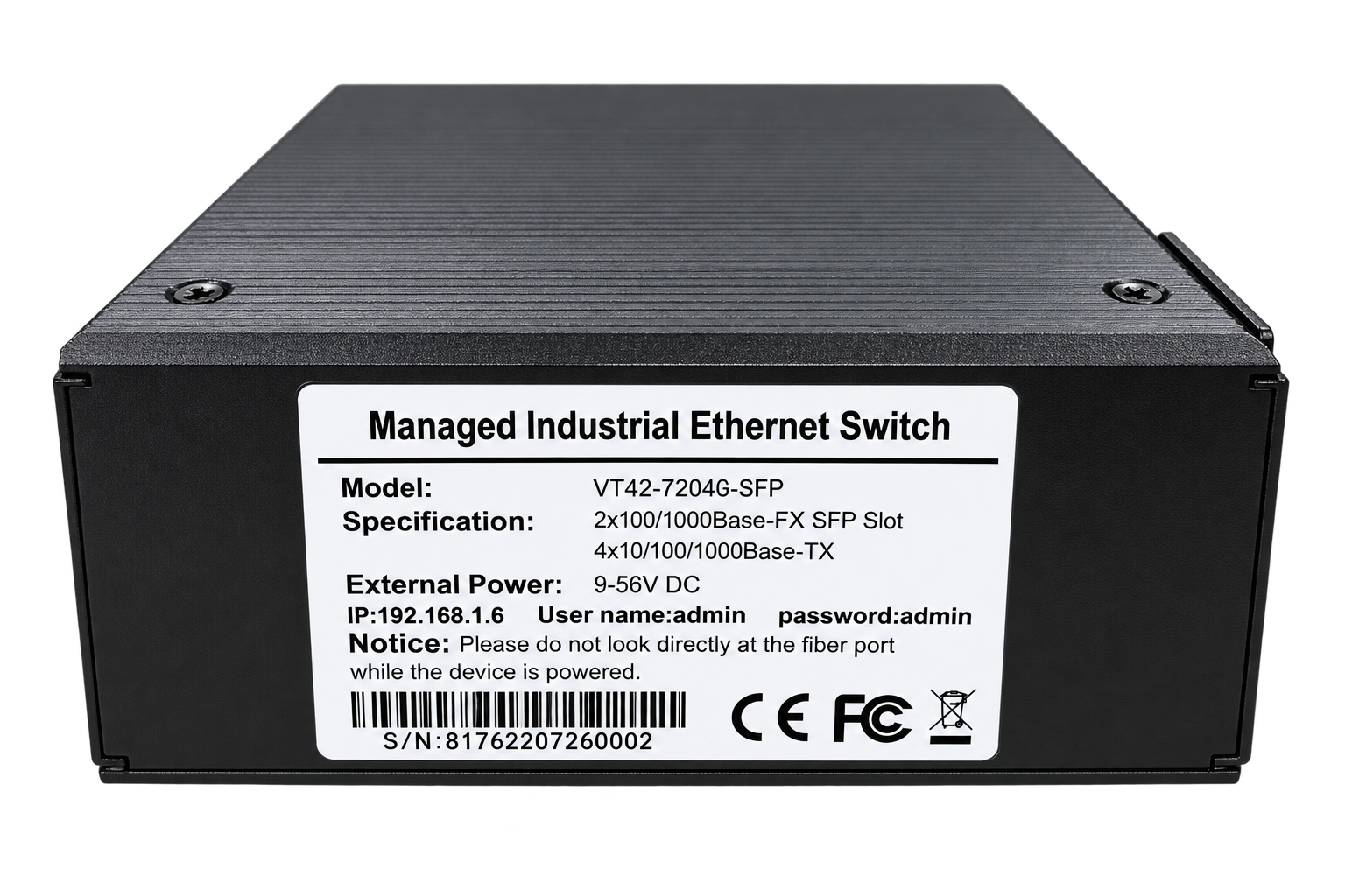 Switch công nghiệp VT42-7204G-SFP