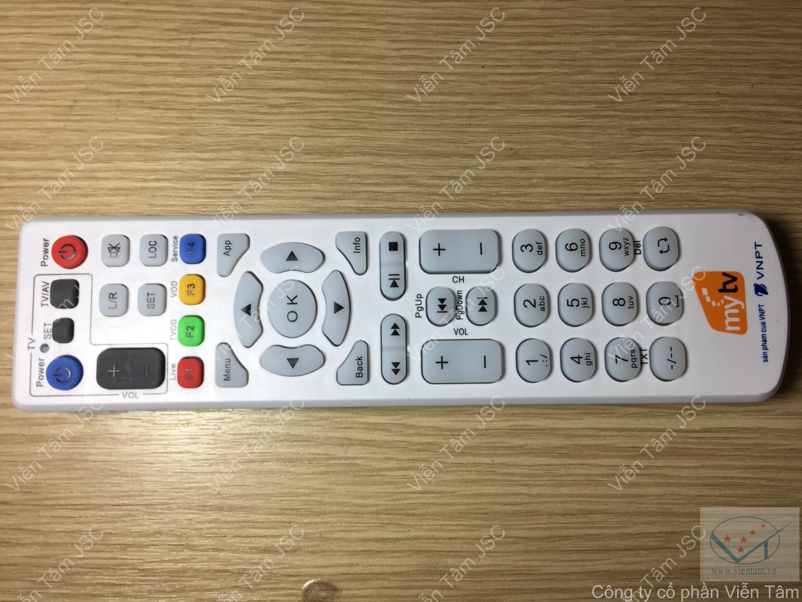 Remote điều khiển Set Top Box cho VNPT