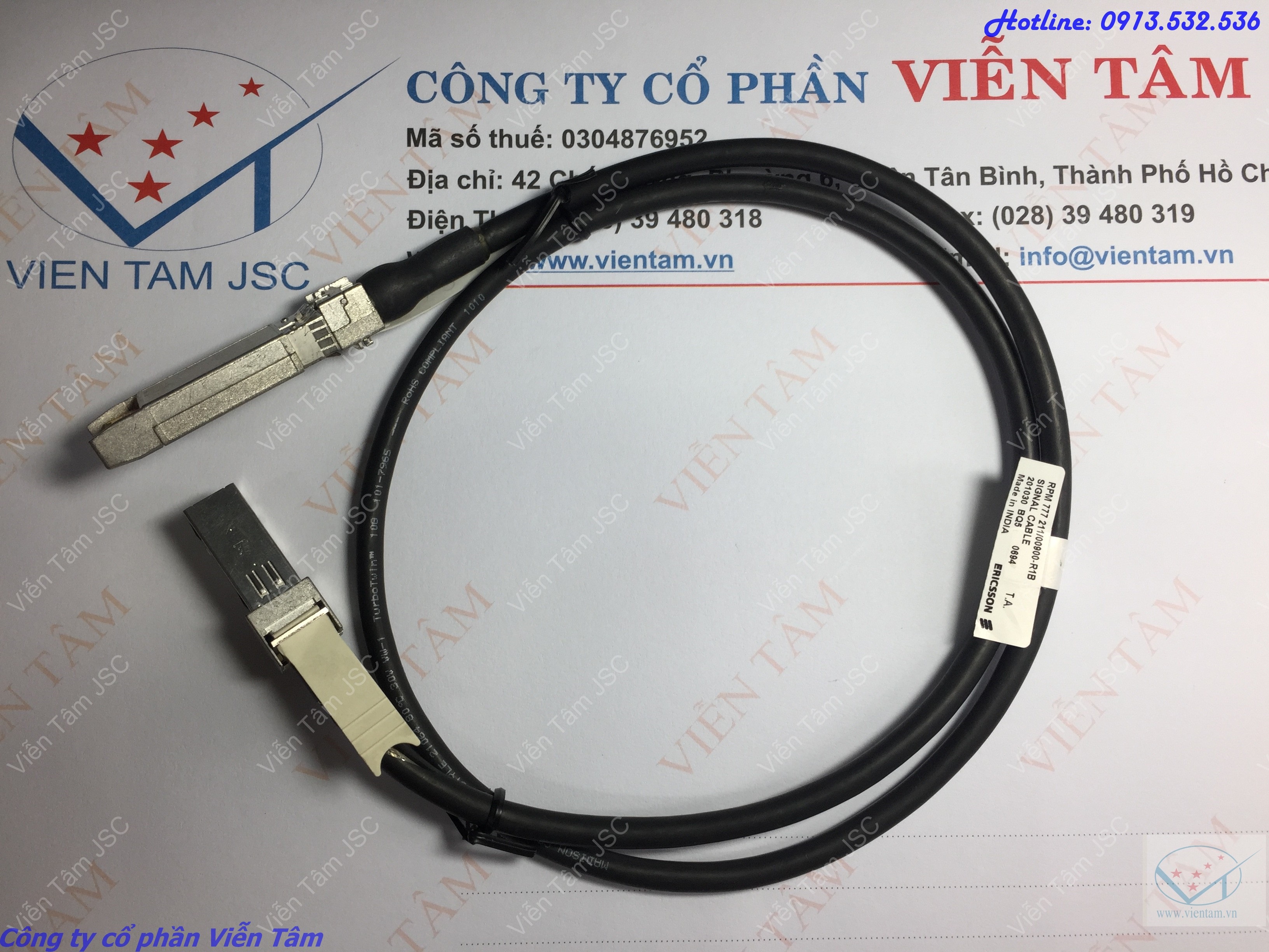 Cáp chuyển đổi tín hiệu Ericsson RPM 777 211/00900