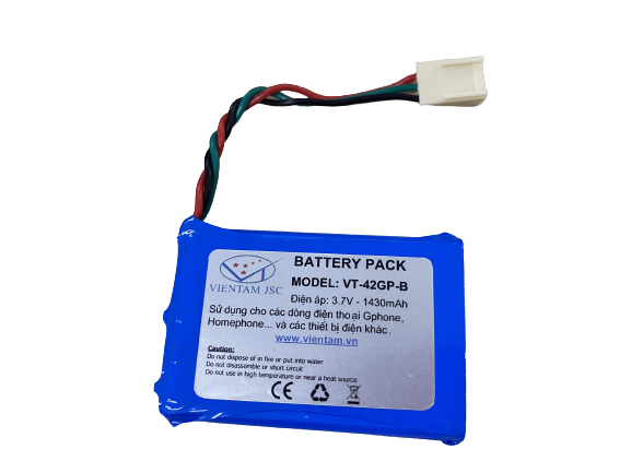 VT-42GP-B Battery for desk phone Gphone 