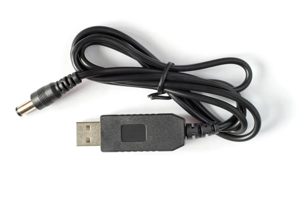 Cáp chuyển đổi USB 5V sang DC 12V